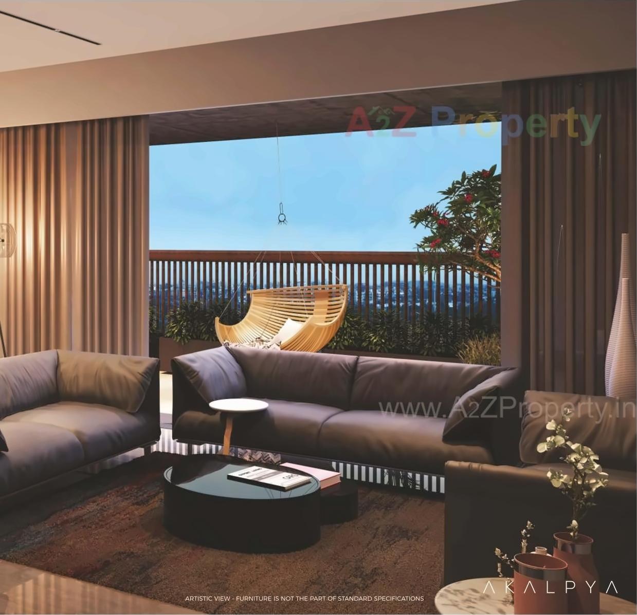 3D Elevation of real estate project Akalpya located at Jodhpur, Ahmedabad, Gujarat