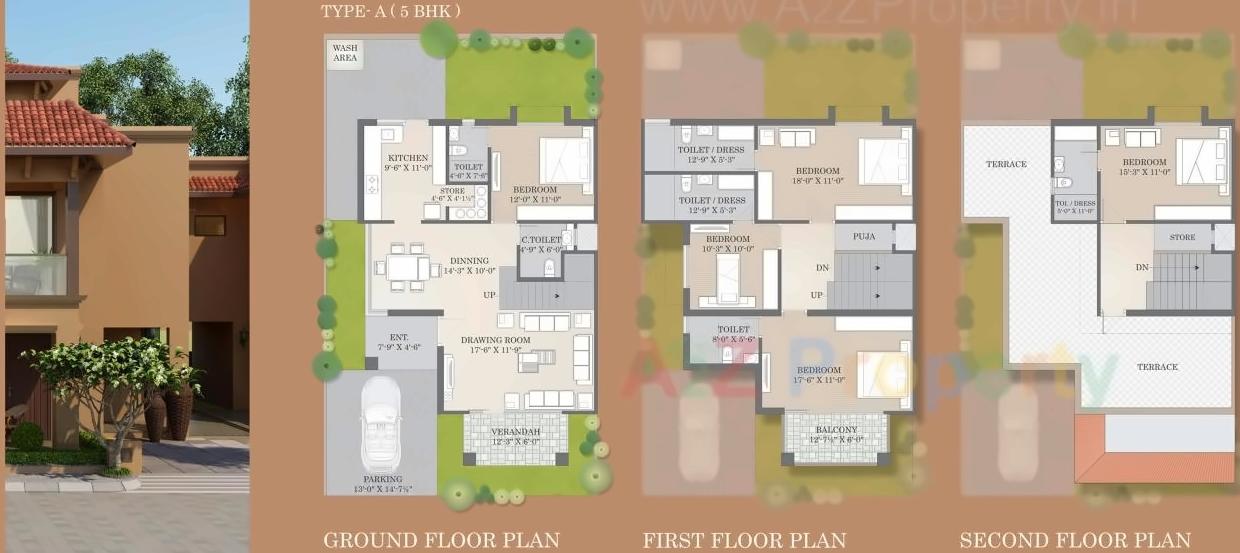 Layout of real estate project Akash Grand City located at Enasan, Ahmedabad, Gujarat