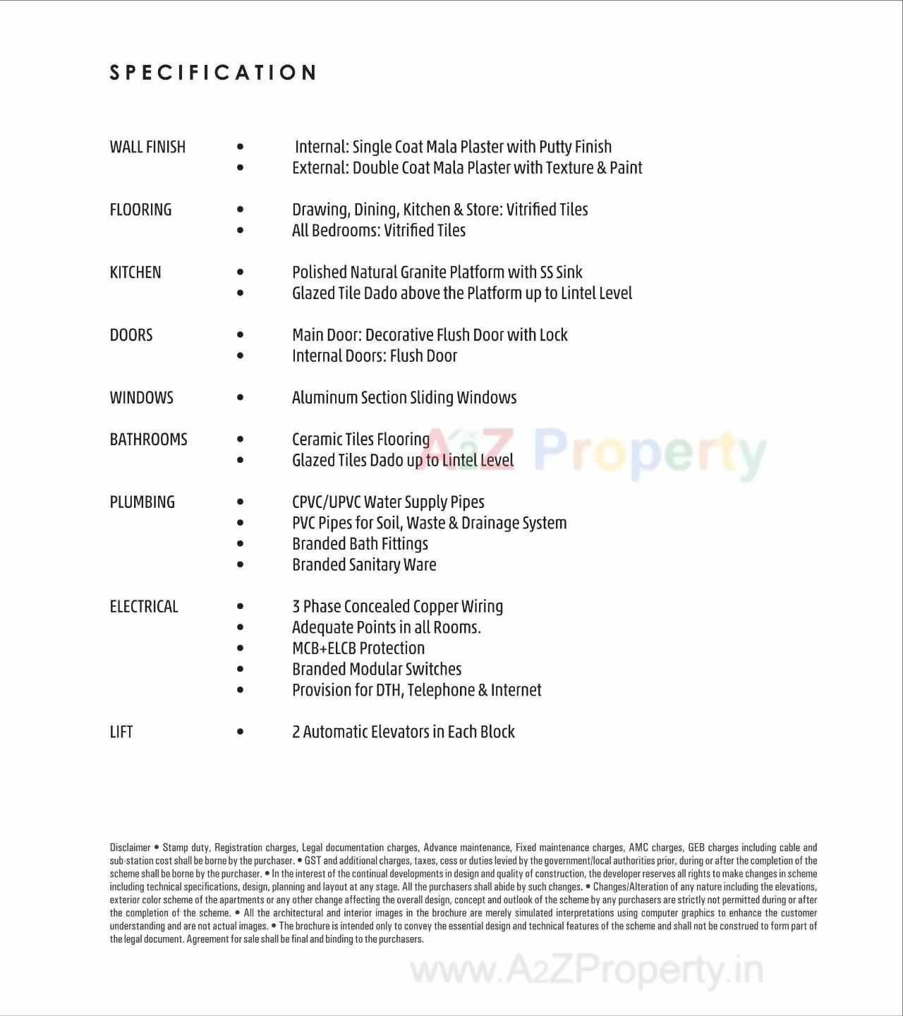 Project Specifications