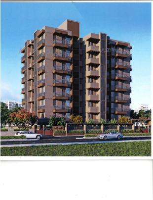 Elevation of real estate project Akshar located at Ranip, Ahmedabad, Gujarat