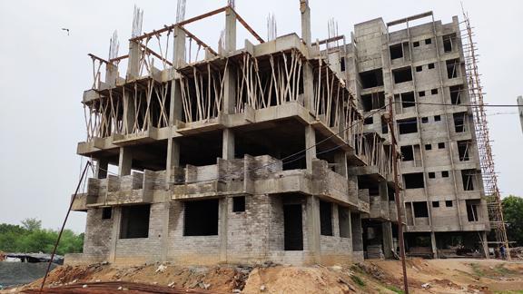 168654_const of real estate project Akshar Afford located at Chandkheda, Ahmedabad, Gujarat