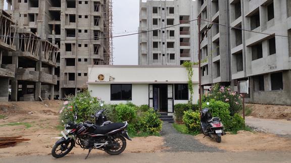 168657_const of real estate project Akshar Afford located at Chandkheda, Ahmedabad, Gujarat