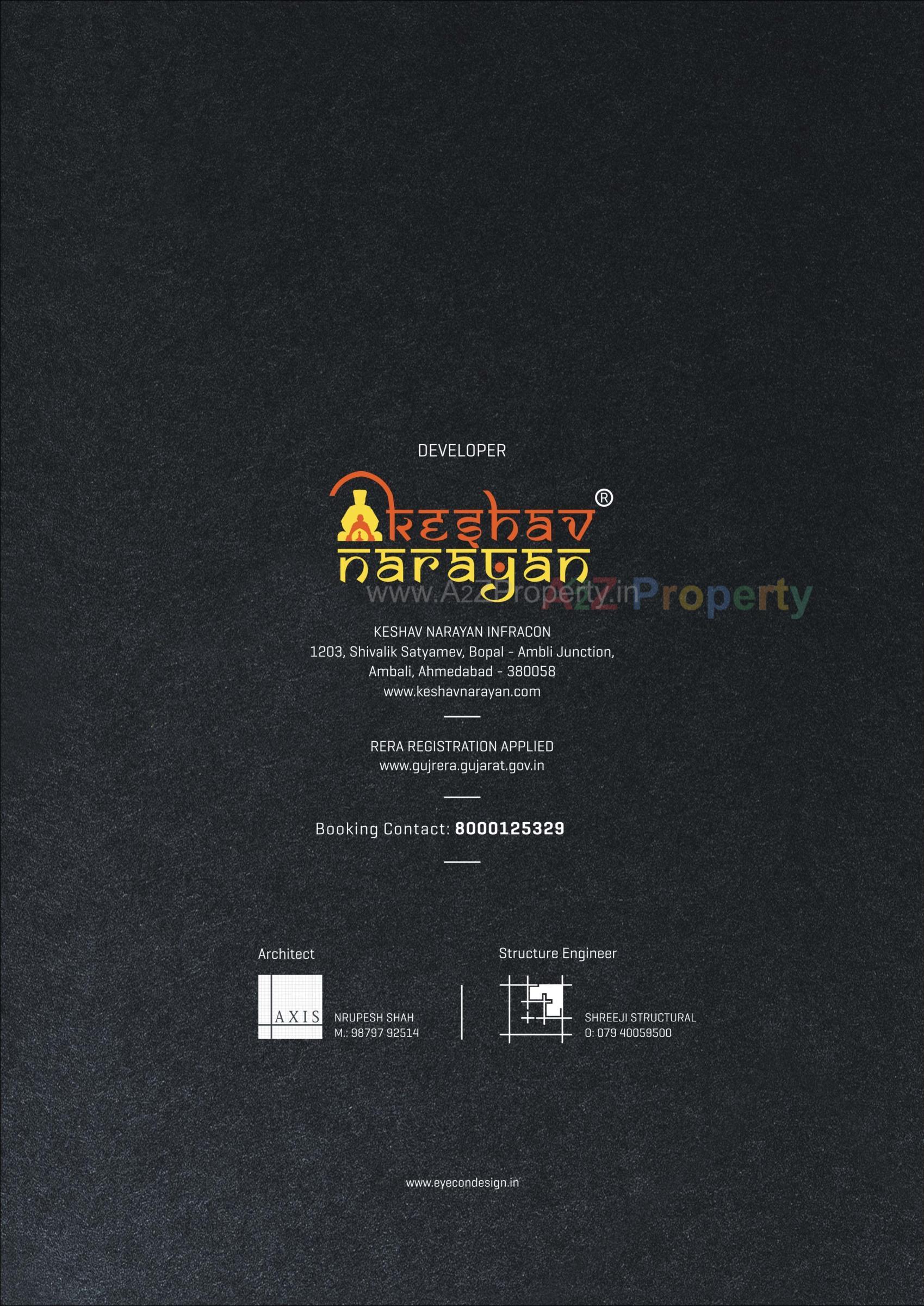  of real estate project Akshar Luxuria located at Ghuma, Ahmedabad, Gujarat