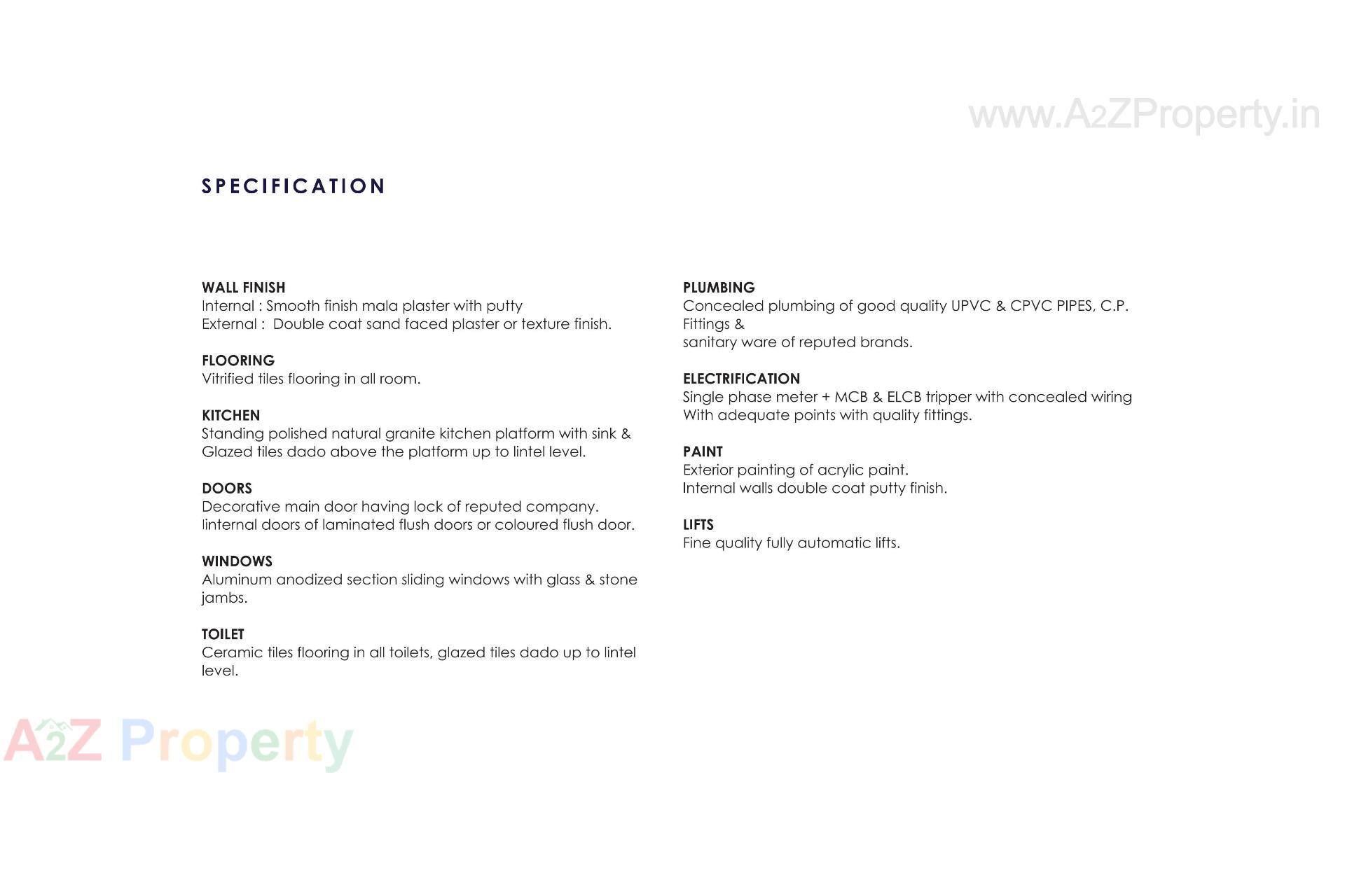  of real estate project Akshar Ocean Pearl located at Ambali, Ahmedabad, Gujarat