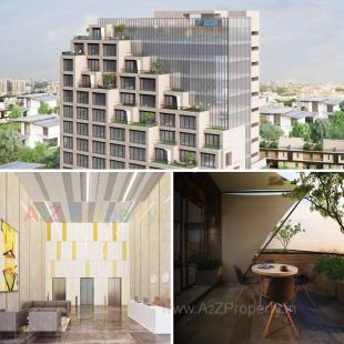 Elevation of real estate project Akshar Square located at Bodakdev, Ahmedabad, Gujarat