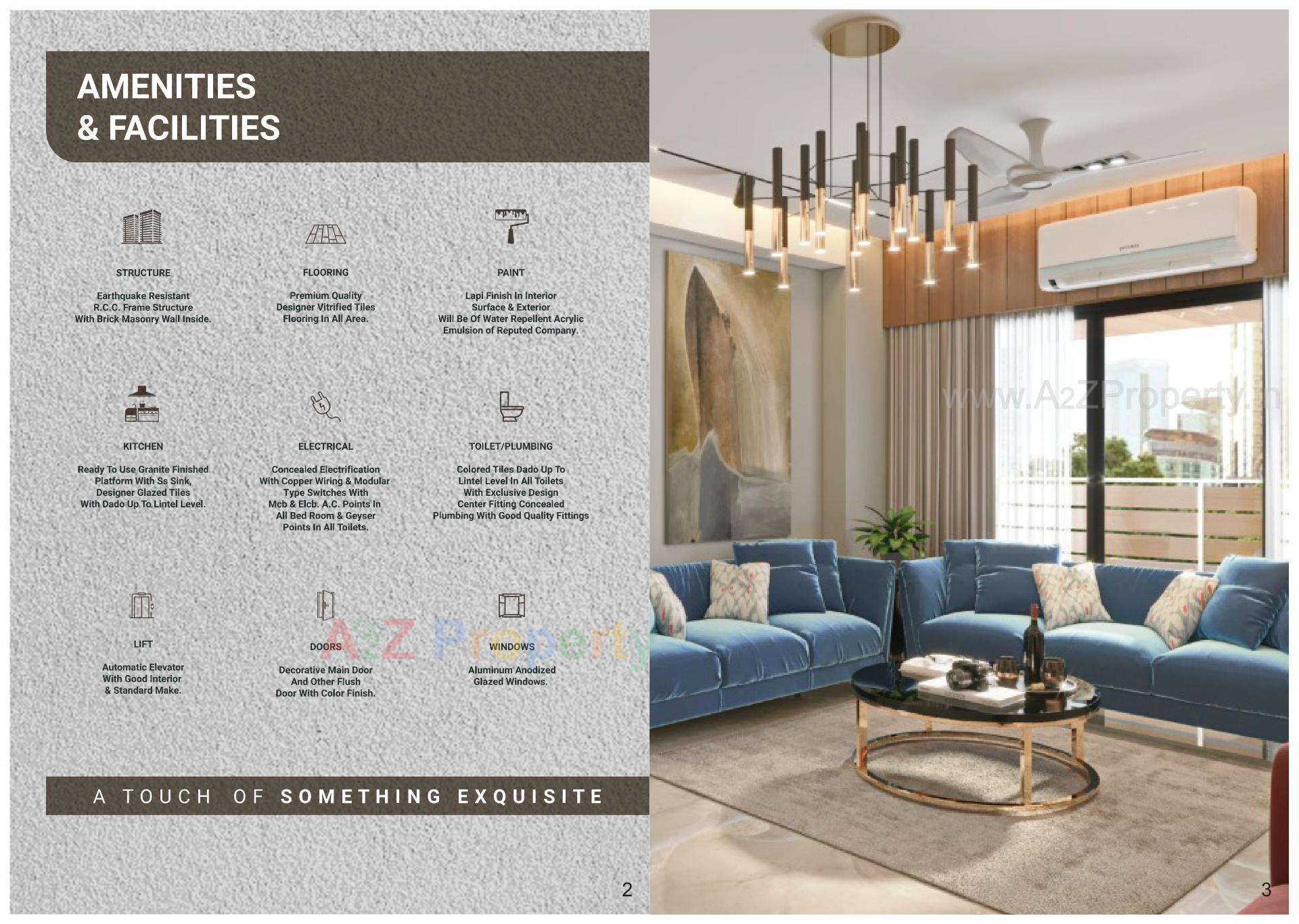  of real estate project Akshar Tirth located at Paldi, Ahmedabad, Gujarat