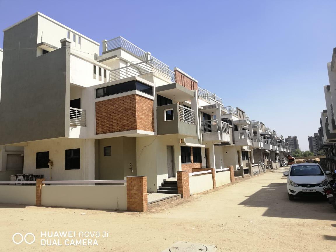 168943_const of real estate project Akshar Villa located at Lambha, Ahmedabad, Gujarat