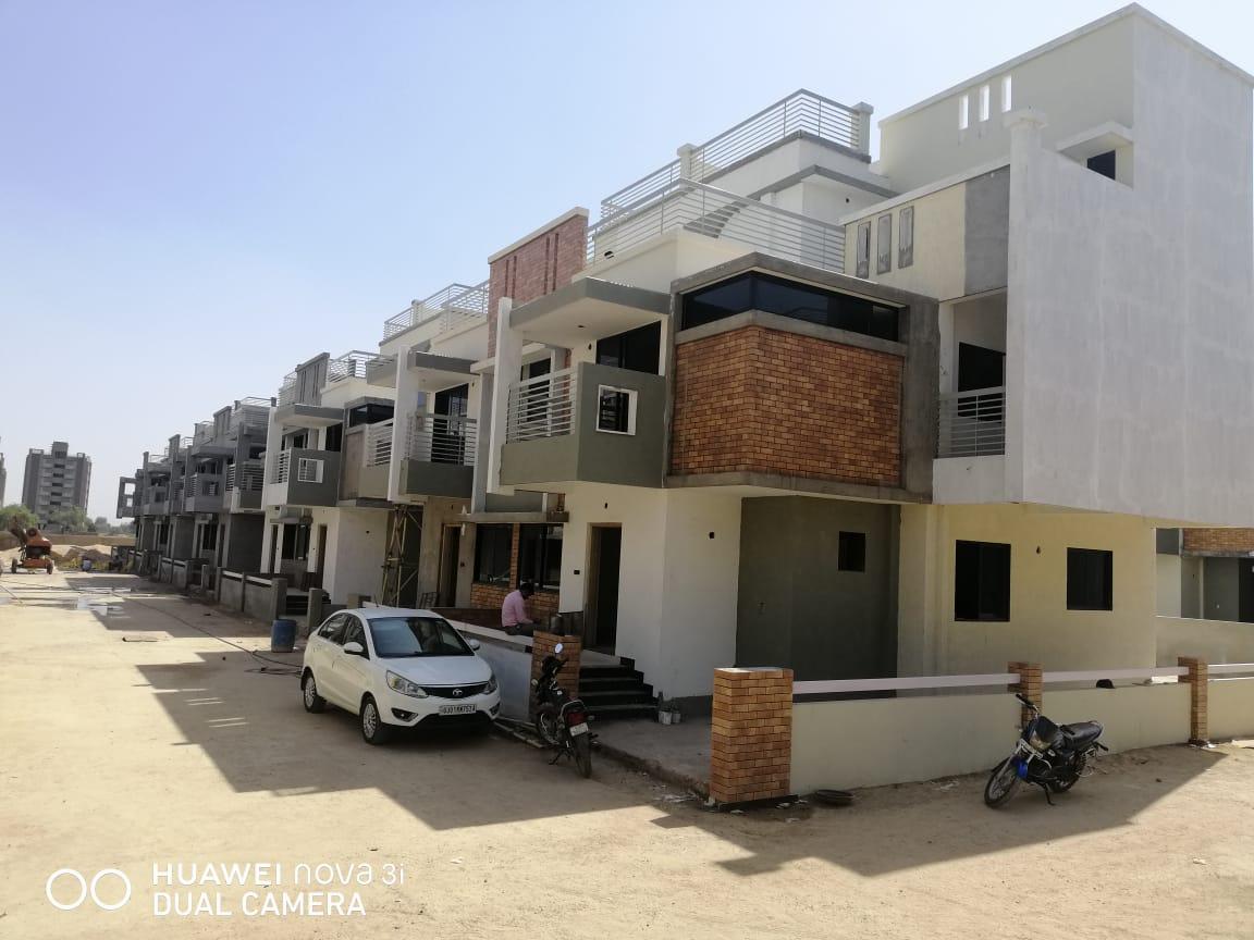 168949_const of real estate project Akshar Villa located at Lambha, Ahmedabad, Gujarat