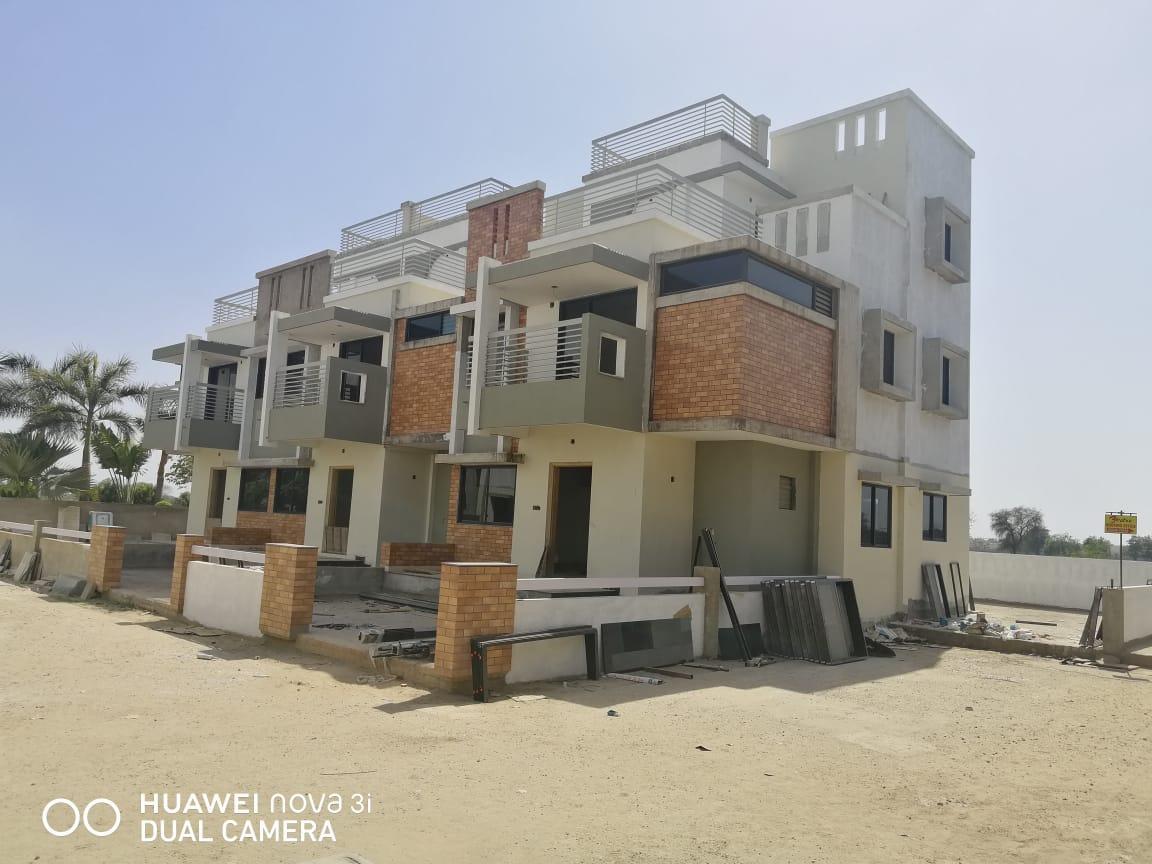 168950_const of real estate project Akshar Villa located at Lambha, Ahmedabad, Gujarat