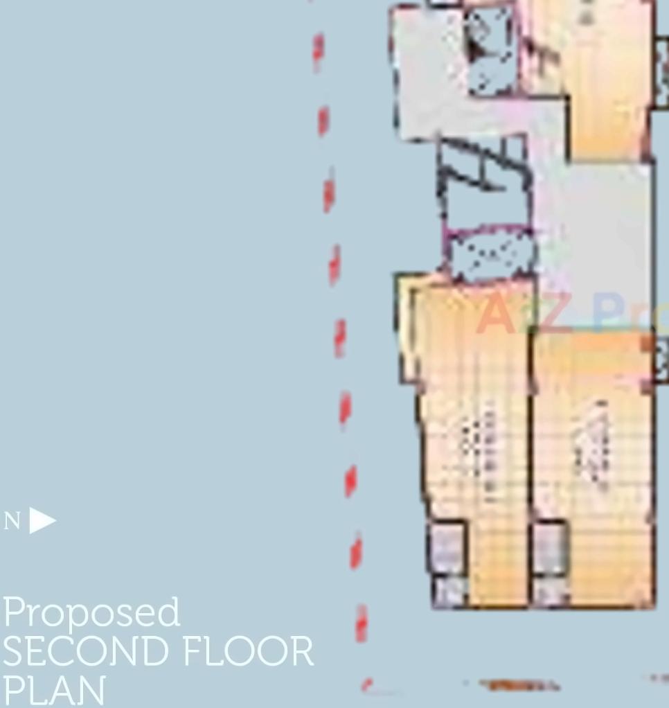 Layout of real estate project Akshardham Complex located at Jamalpur, Ahmedabad, Gujarat