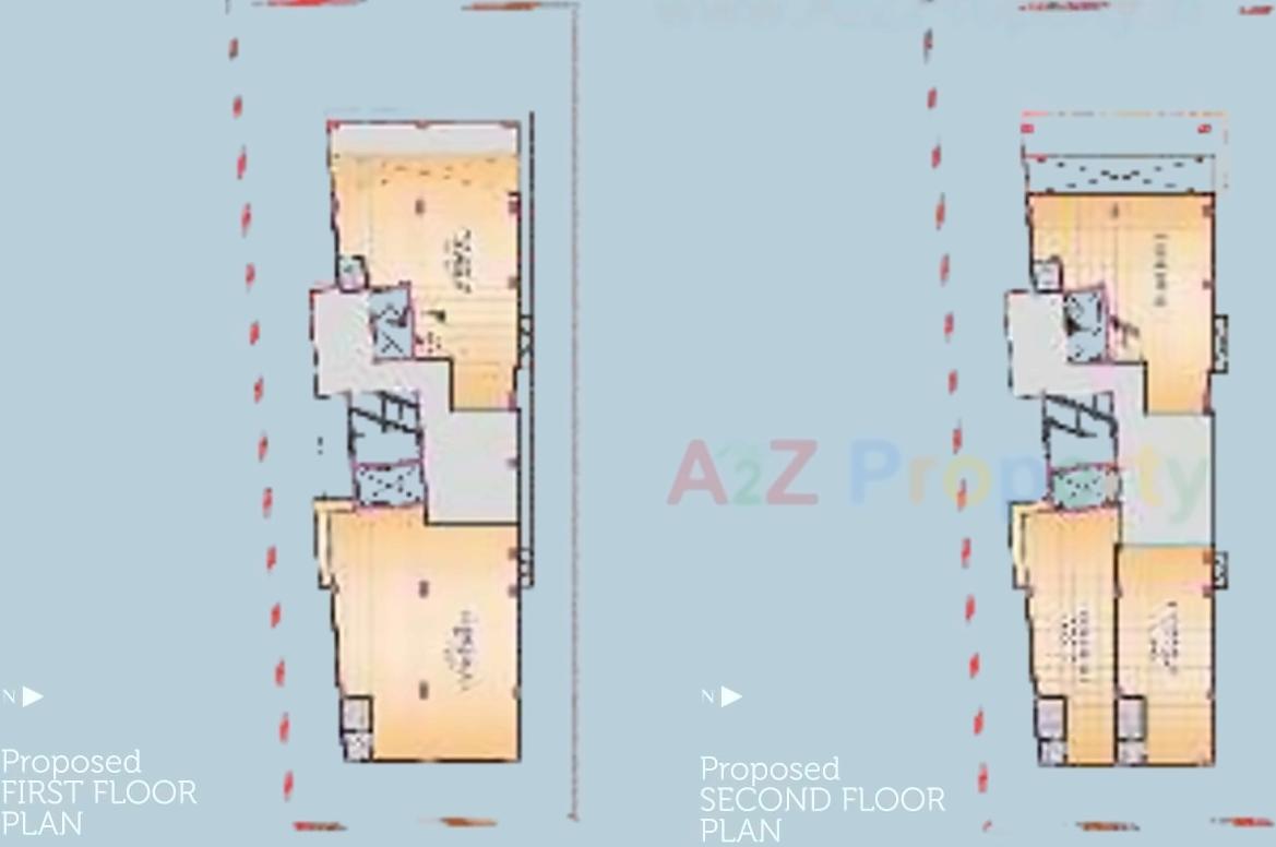 Layout of real estate project Akshardham Complex located at Jamalpur, Ahmedabad, Gujarat