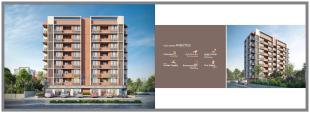 Elevation of real estate project Akshat Elegance located at Singarva, Ahmedabad, Gujarat