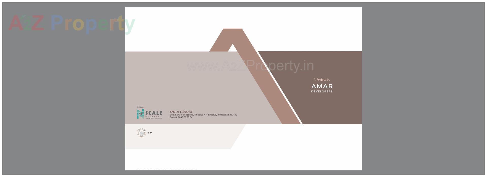  of real estate project Akshat Elegance located at Singarva, Ahmedabad, Gujarat