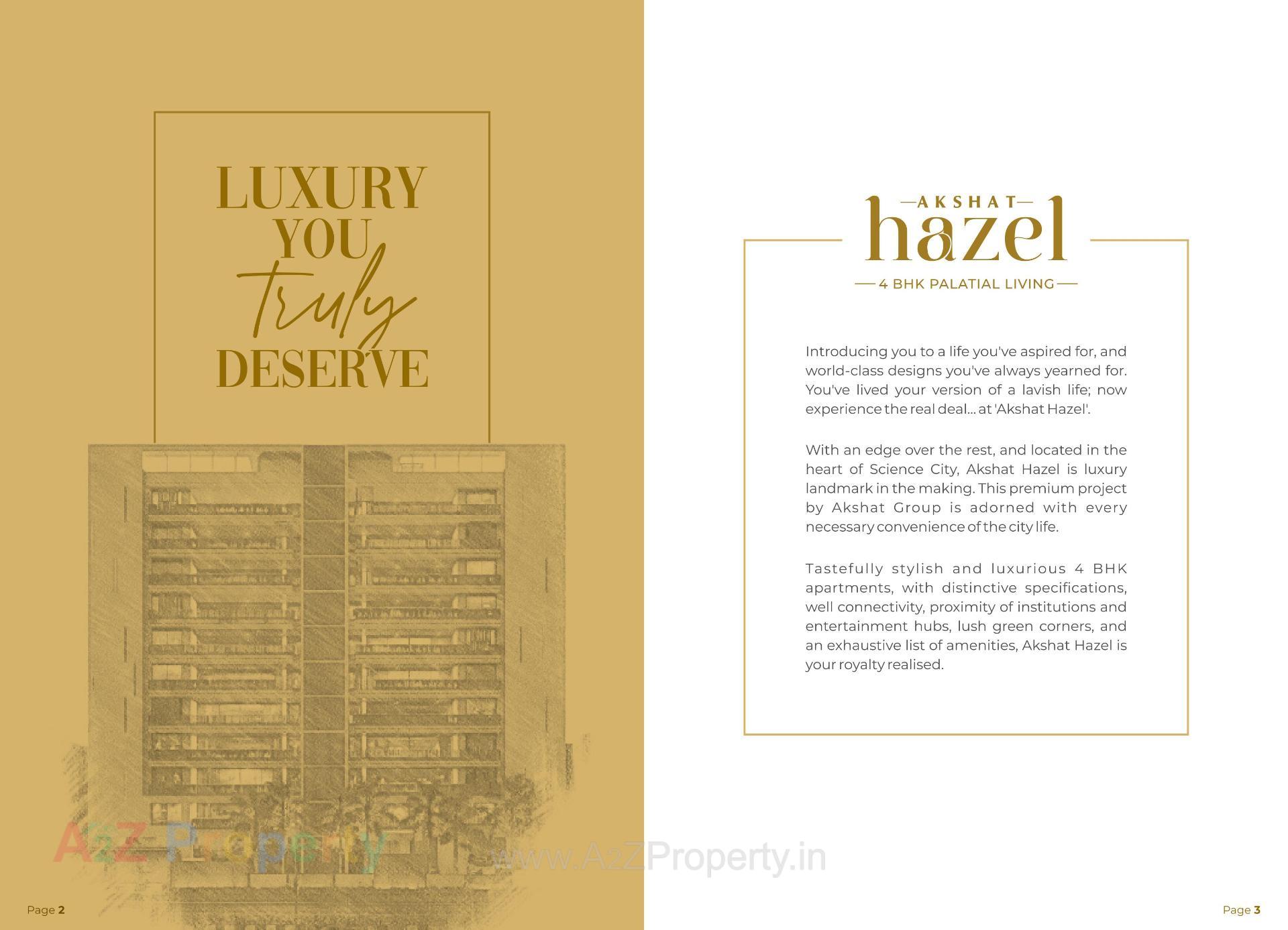  of real estate project Akshat Hazel located at Sola, Ahmedabad, Gujarat