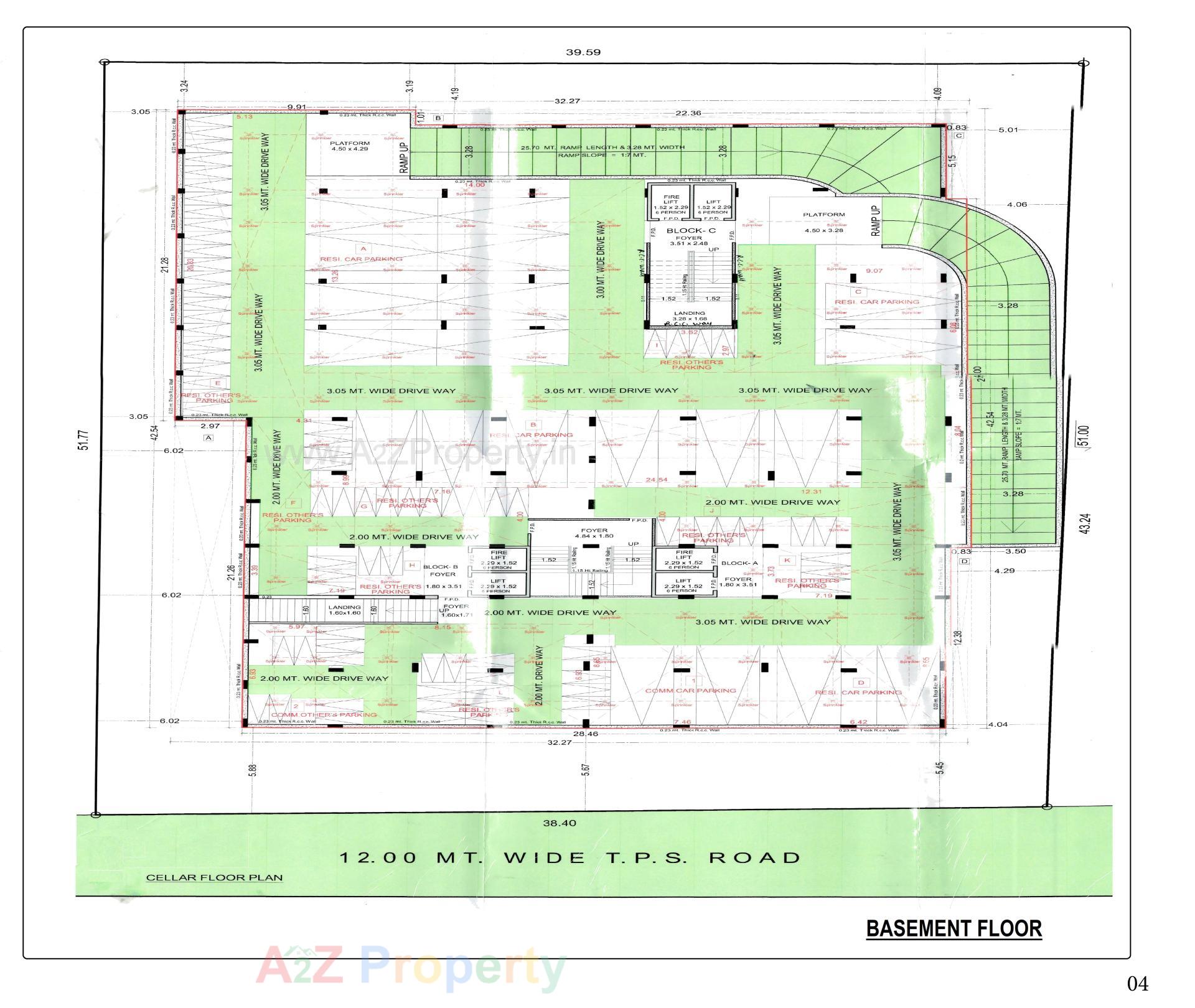 Layout of real estate project Al Hamd Ii located at Sarkhej, Ahmedabad, Gujarat