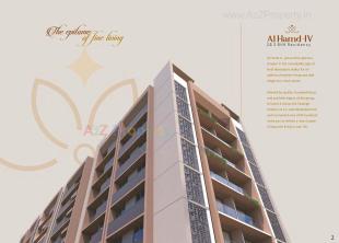 Elevation of real estate project Al Hamd located at Okaf, Ahmedabad, Gujarat