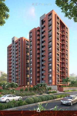 Elevation of real estate project Alaknanda Shashwat located at Lambha, Ahmedabad, Gujarat