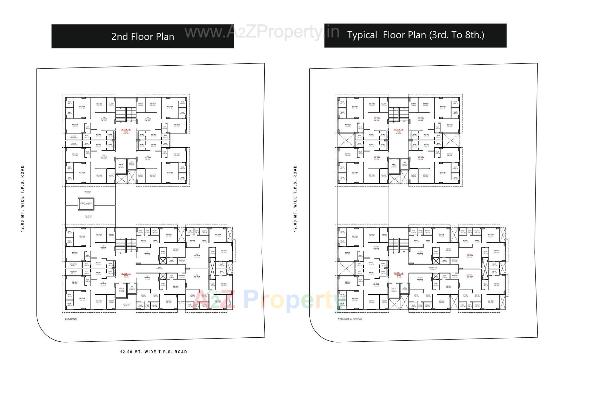 Layout of real estate project Aleeza Greens located at Sarkhej, Ahmedabad, Gujarat