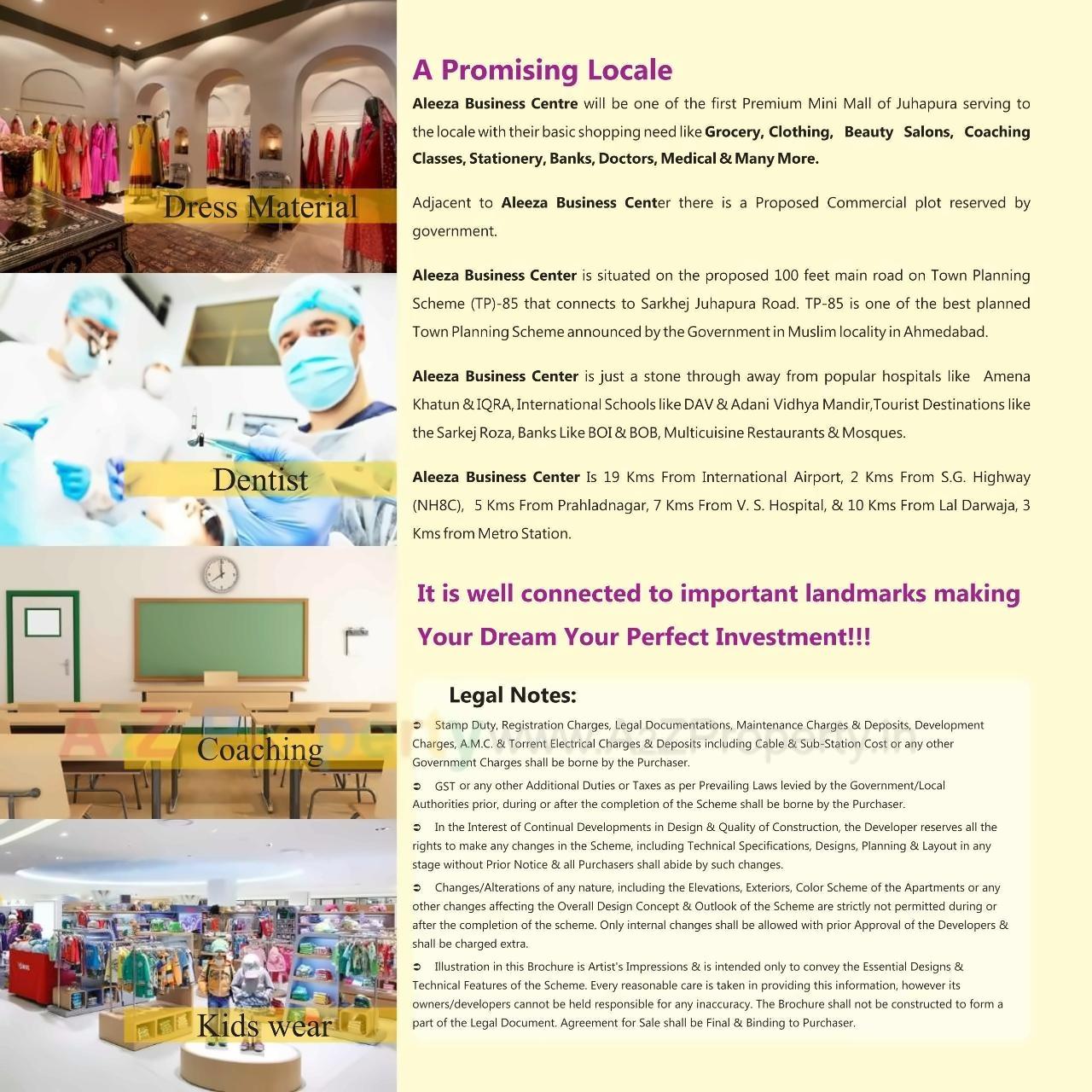  of real estate project Aleeza Park   Business Center located at Sarkhej, Ahmedabad, Gujarat