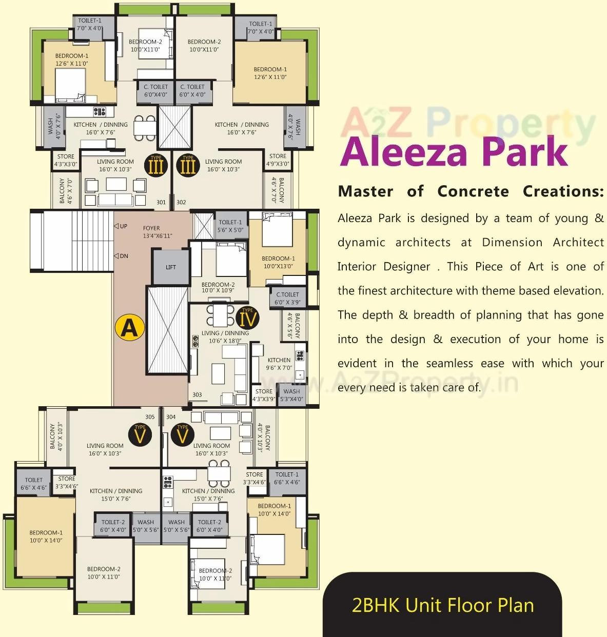 Layout of real estate project Aleeza Park   Business Center located at Sarkhej, Ahmedabad, Gujarat