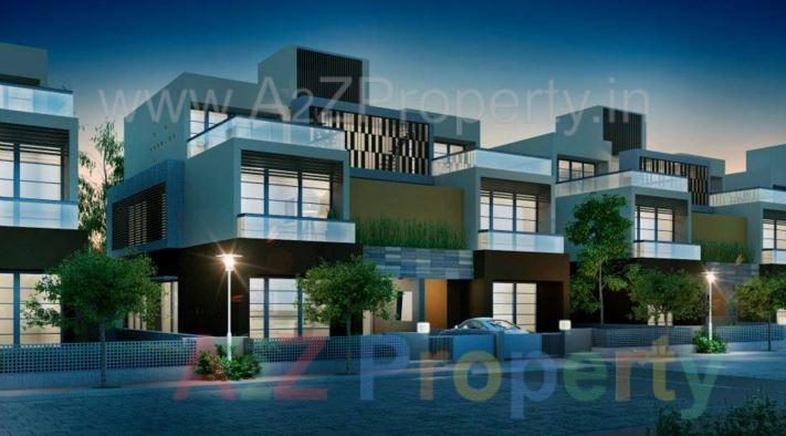 3D Elevation of real estate project Alpine Woods located at Sanathal, Ahmedabad, Gujarat