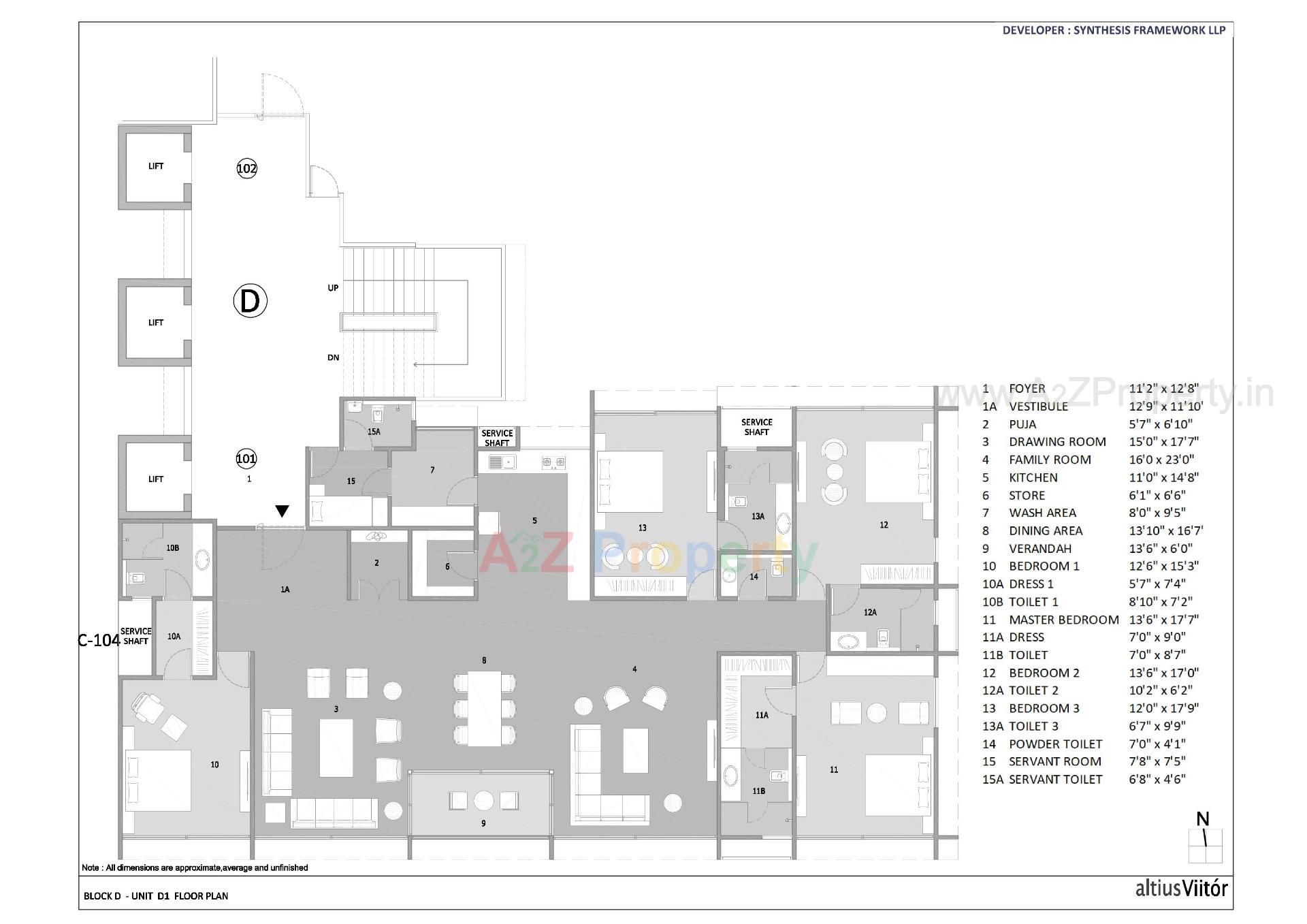 Layout of real estate project Altius Viitor located at Ahmedabad, Ahmedabad, Gujarat