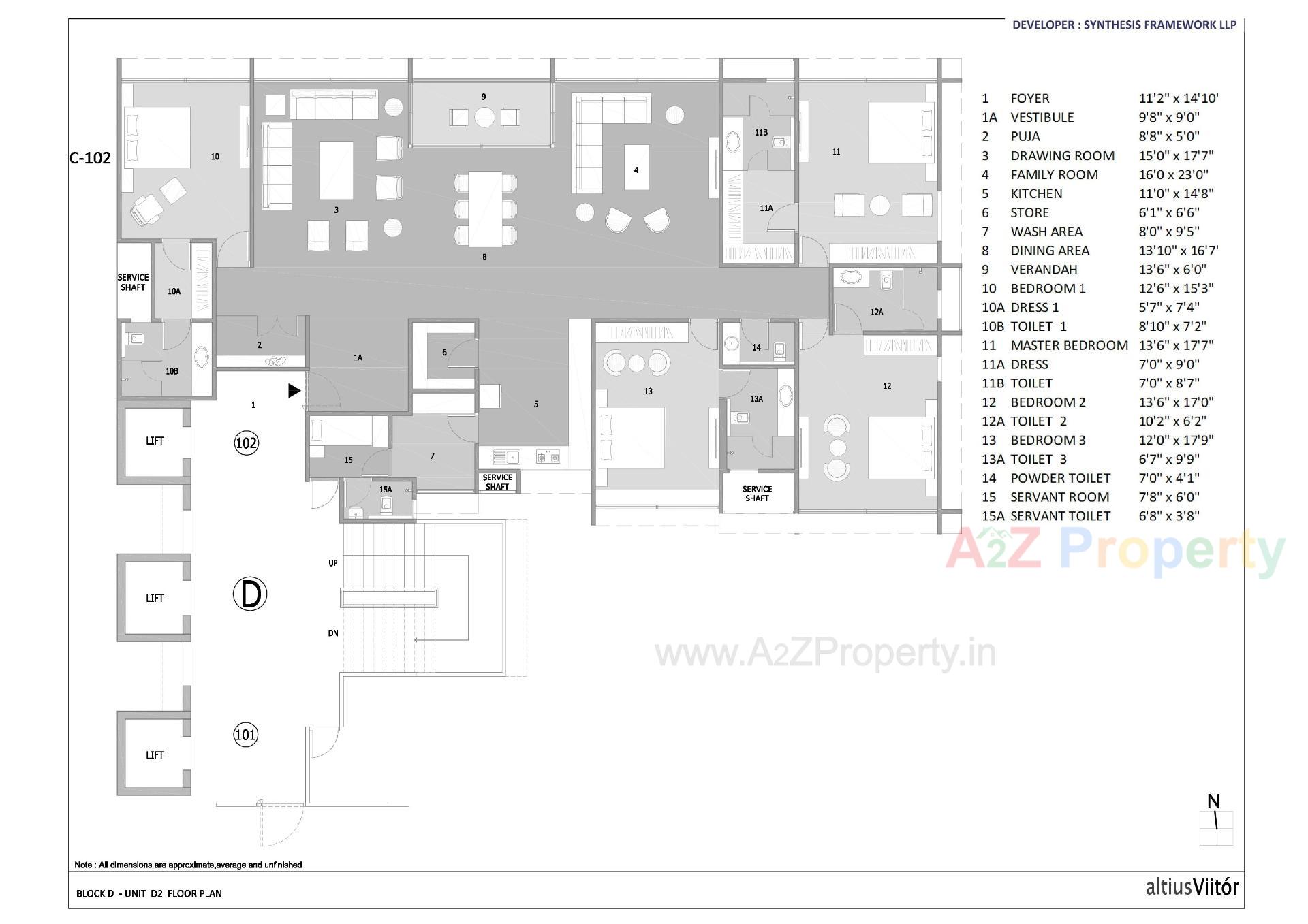 Layout of real estate project Altius Viitor located at Ahmedabad, Ahmedabad, Gujarat