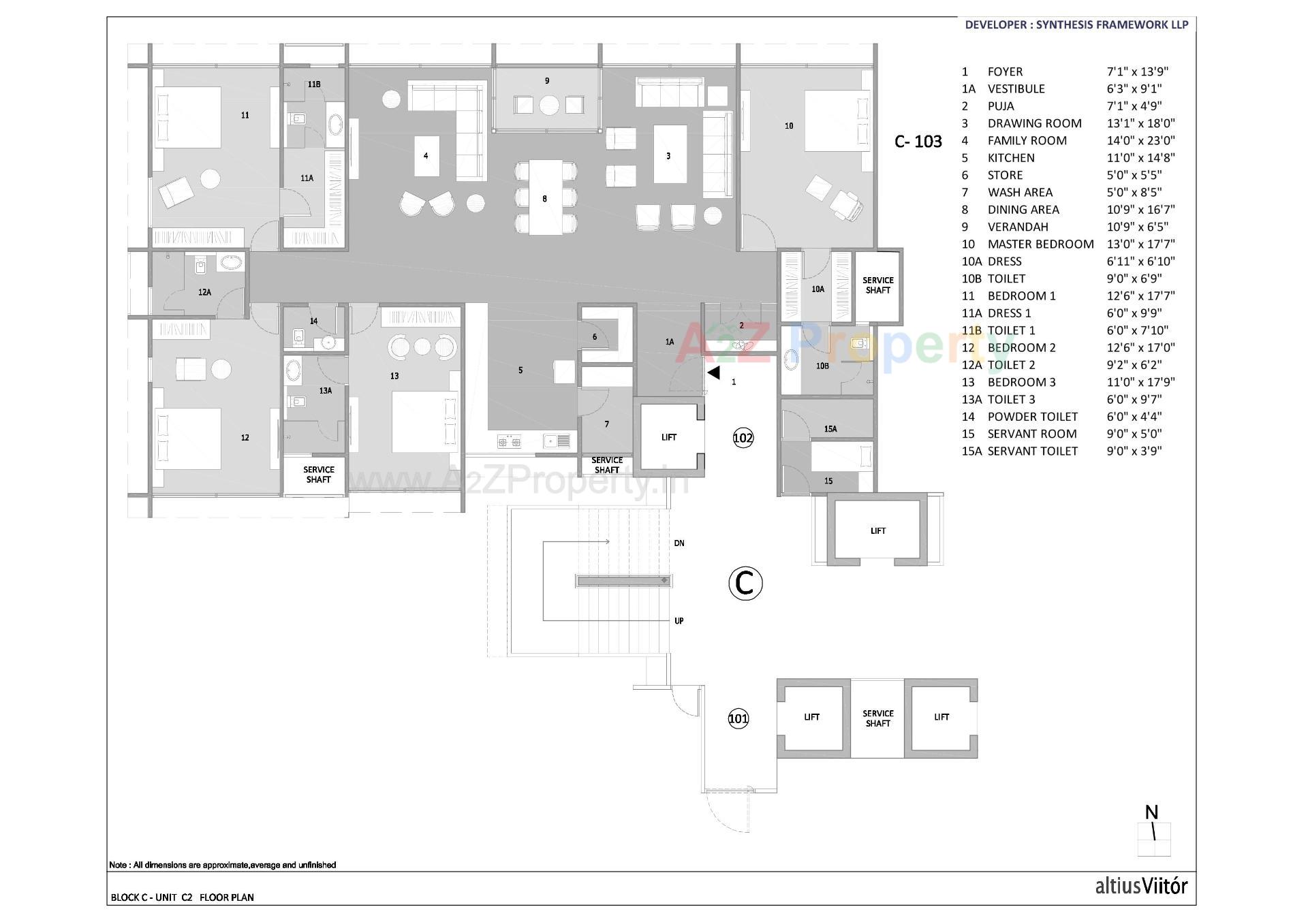Layout of real estate project Altius Viitor located at Ahmedabad, Ahmedabad, Gujarat