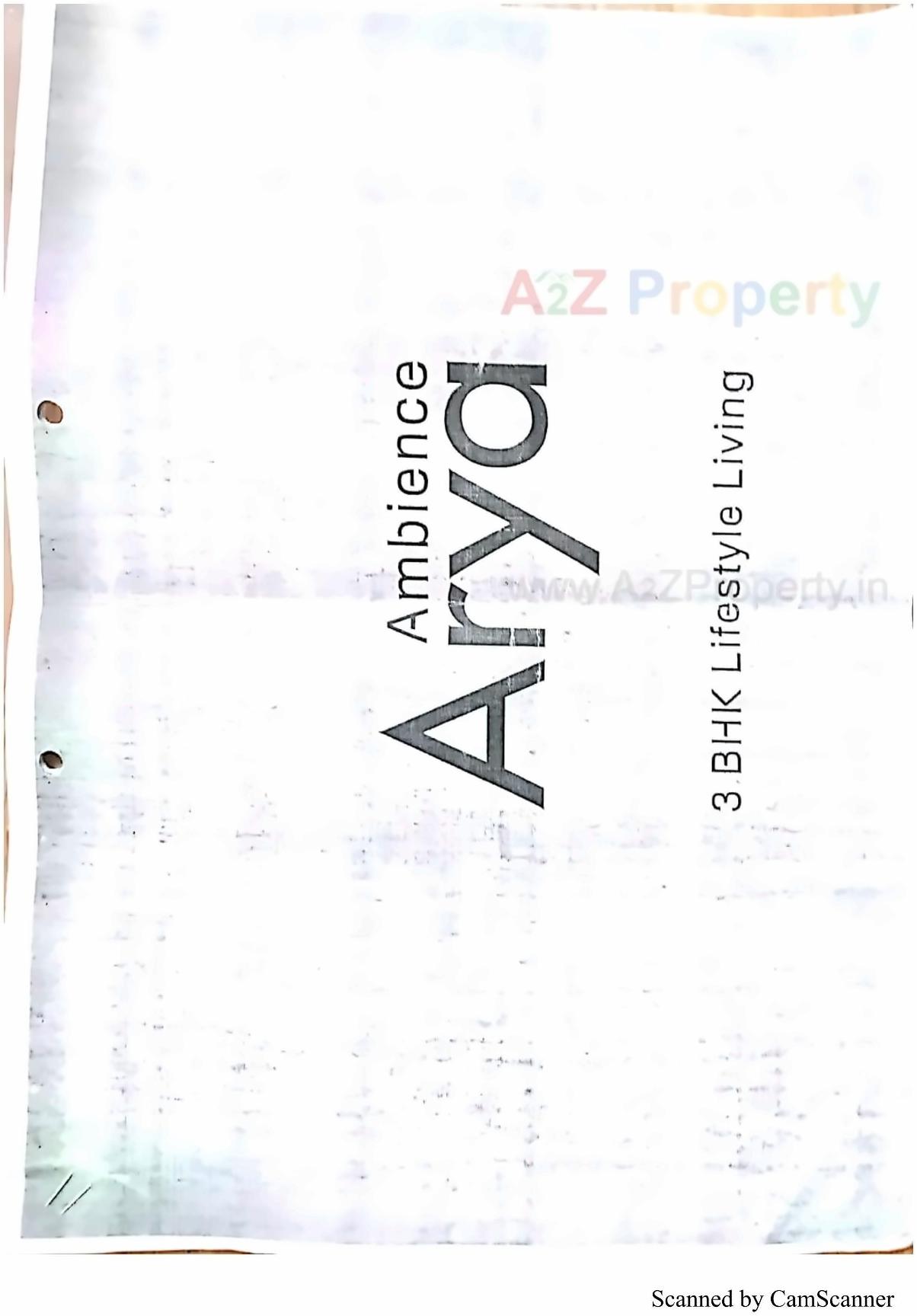  of real estate project Ambience Arya located at Shekhpur, Ahmedabad, Gujarat