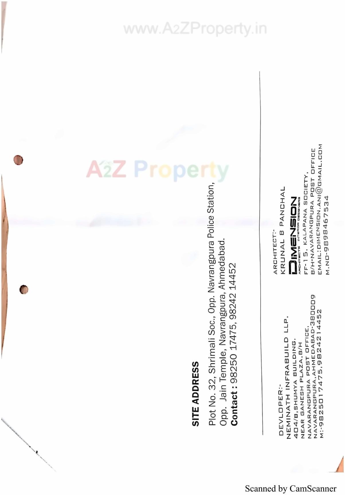  of real estate project Ambience Arya located at Shekhpur, Ahmedabad, Gujarat