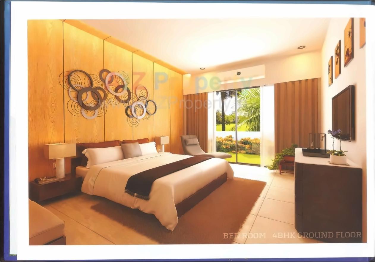 3D Elevation of real estate project Ambience Park located at Kocharab, Ahmedabad, Gujarat