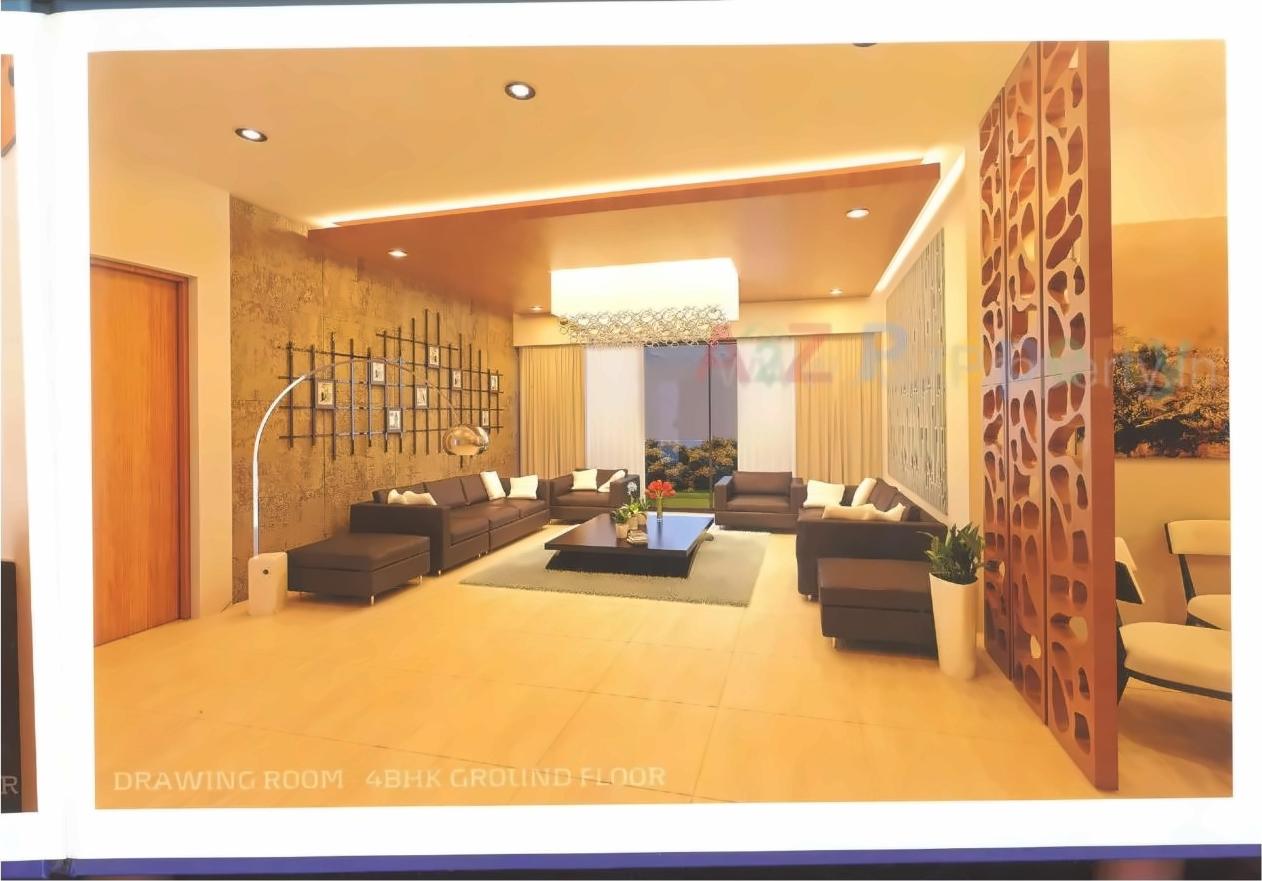 3D Elevation of real estate project Ambience Park located at Kocharab, Ahmedabad, Gujarat