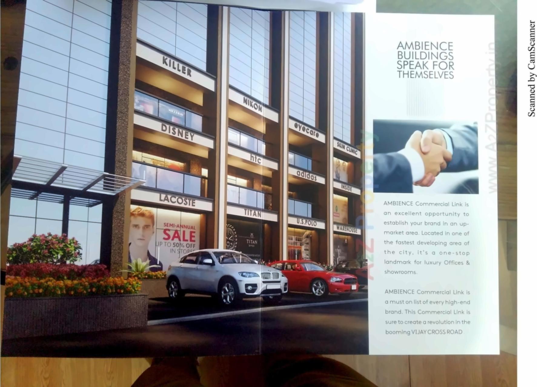 3D Elevation of real estate project Ambience located at Shekhpur, Ahmedabad, Gujarat