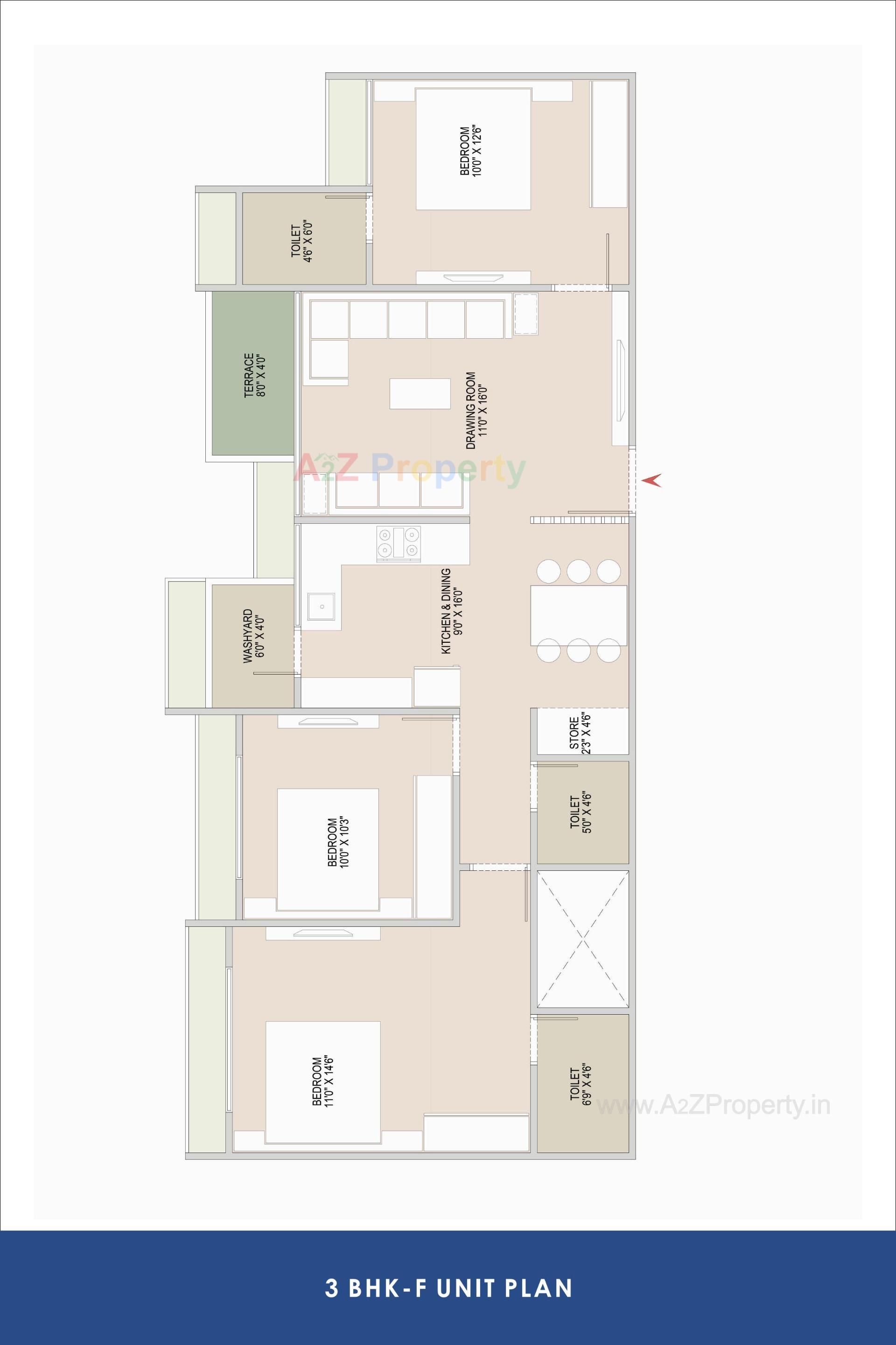 Layout of real estate project Ambli Heights located at Ambali, Ahmedabad, Gujarat