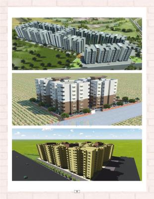 Elevation of real estate project Amc Pahse 6 Ews located at Nikol, Ahmedabad, Gujarat