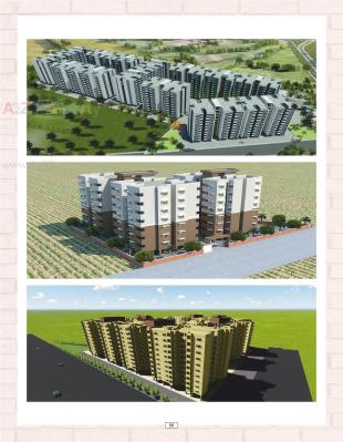 Elevation of real estate project Amc 2 Ews located at Makarba, Ahmedabad, Gujarat