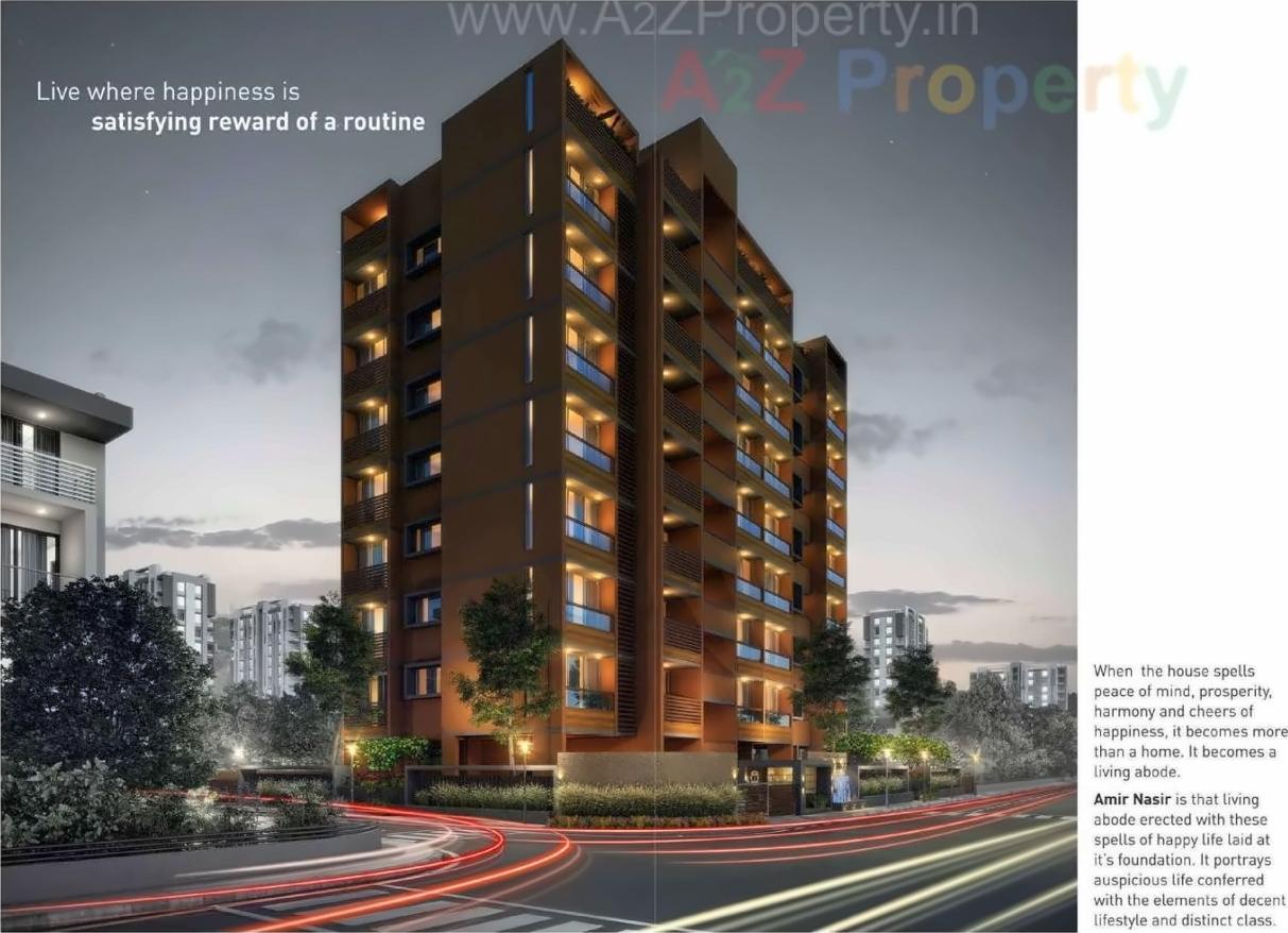 3D Elevation of real estate project Amir Nasir located at Shekhpur-khanpur-changishpur, Ahmedabad, Gujarat