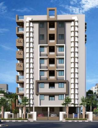 Elevation of real estate project Amita Apartment located at Paldi, Ahmedabad, Gujarat