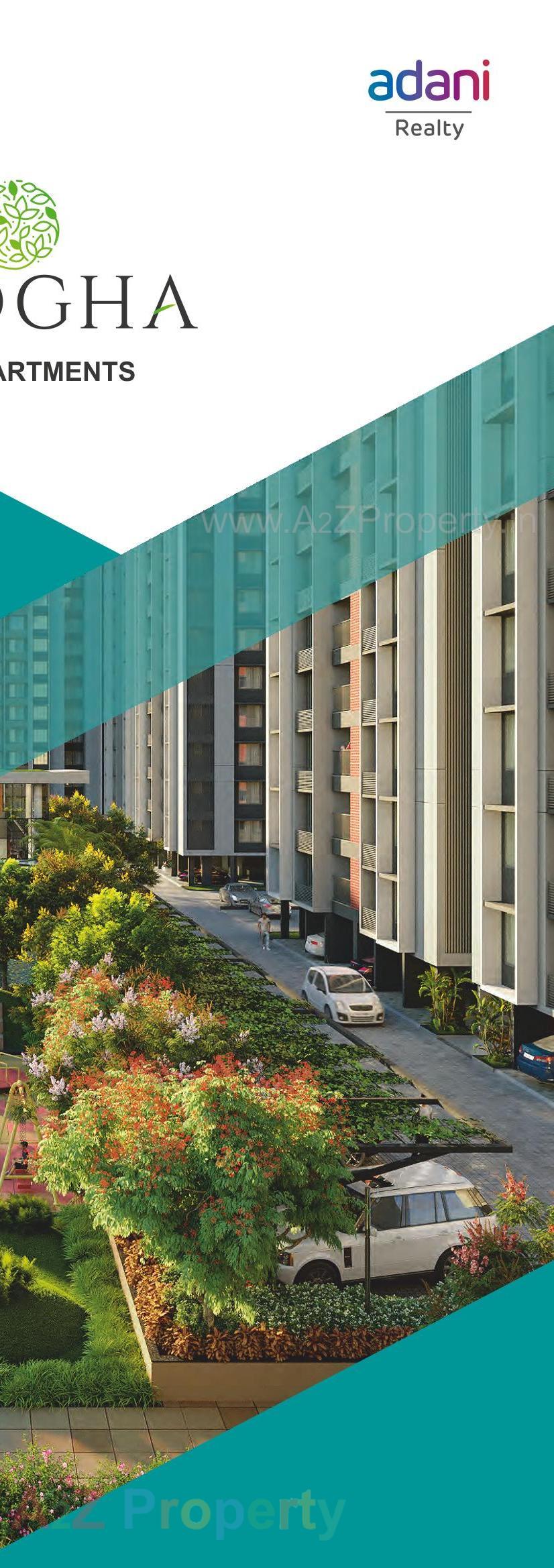 3D Elevation of real estate project Amogha located at Khodiyar, Ahmedabad, Gujarat