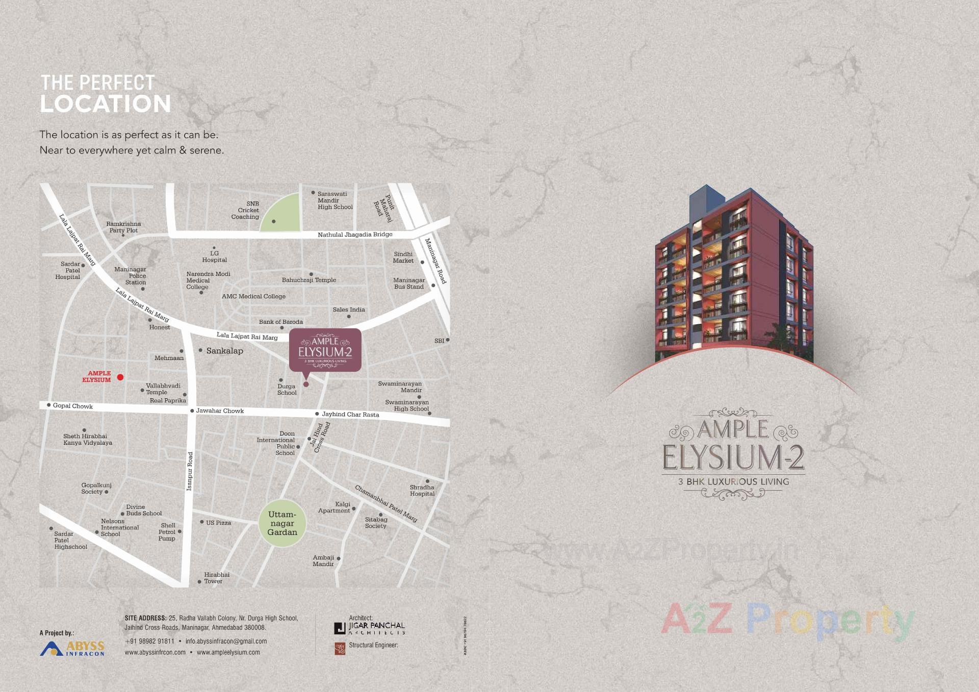  of real estate project Ample Elysium located at Rajpur, Ahmedabad, Gujarat