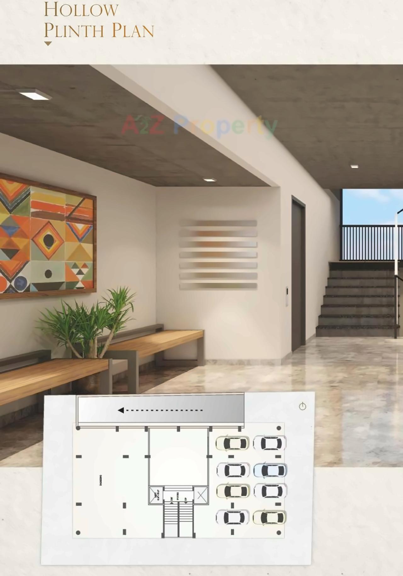 Layout of real estate project Ample Elysium located at Rajpur-hirpur, Ahmedabad, Gujarat