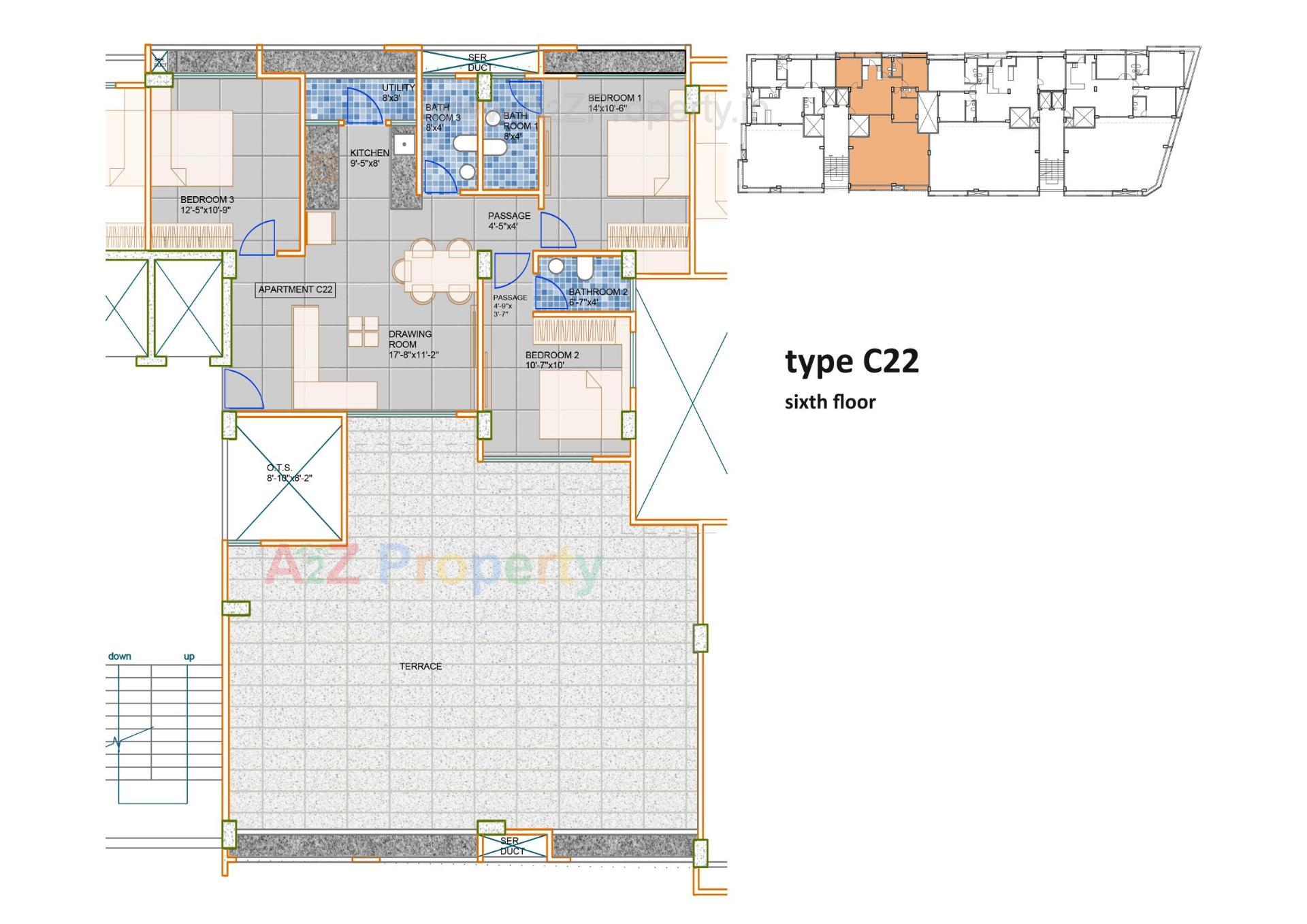 Layout of real estate project Amrapali Elite located at Dariyapur-kazipur, Ahmedabad, Gujarat