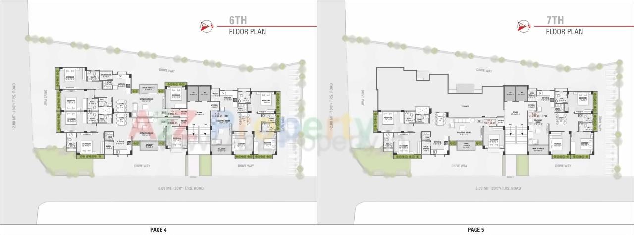 Layout of real estate project Amrut Bindu Residency located at Ahmedabad, Ahmedabad, Gujarat