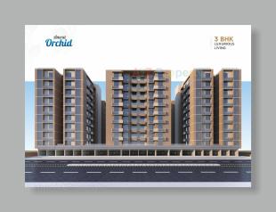 Elevation of real estate project Amrut Orchid located at Chandkheda, Ahmedabad, Gujarat
