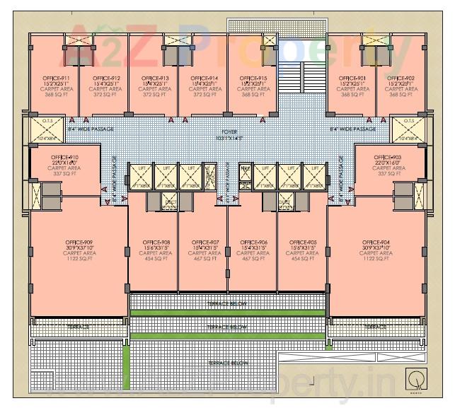 3D Elevation of real estate project Anam located at Chadavad, Ahmedabad, Gujarat