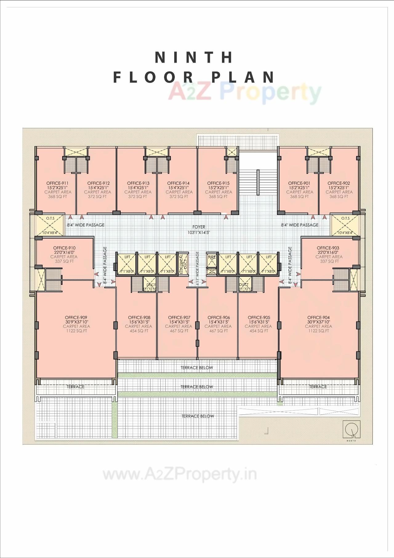 Layout of real estate project Anam located at Chadavad, Ahmedabad, Gujarat