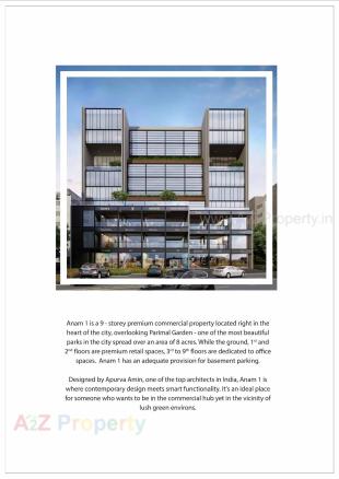 Elevation of real estate project Anam located at Chadavad, Ahmedabad, Gujarat