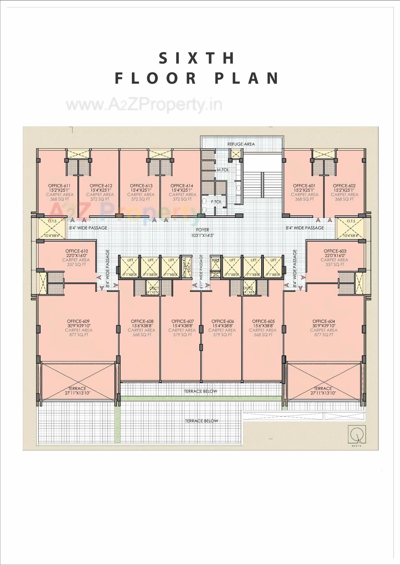 Layout of real estate project Anam located at Chadavad, Ahmedabad, Gujarat