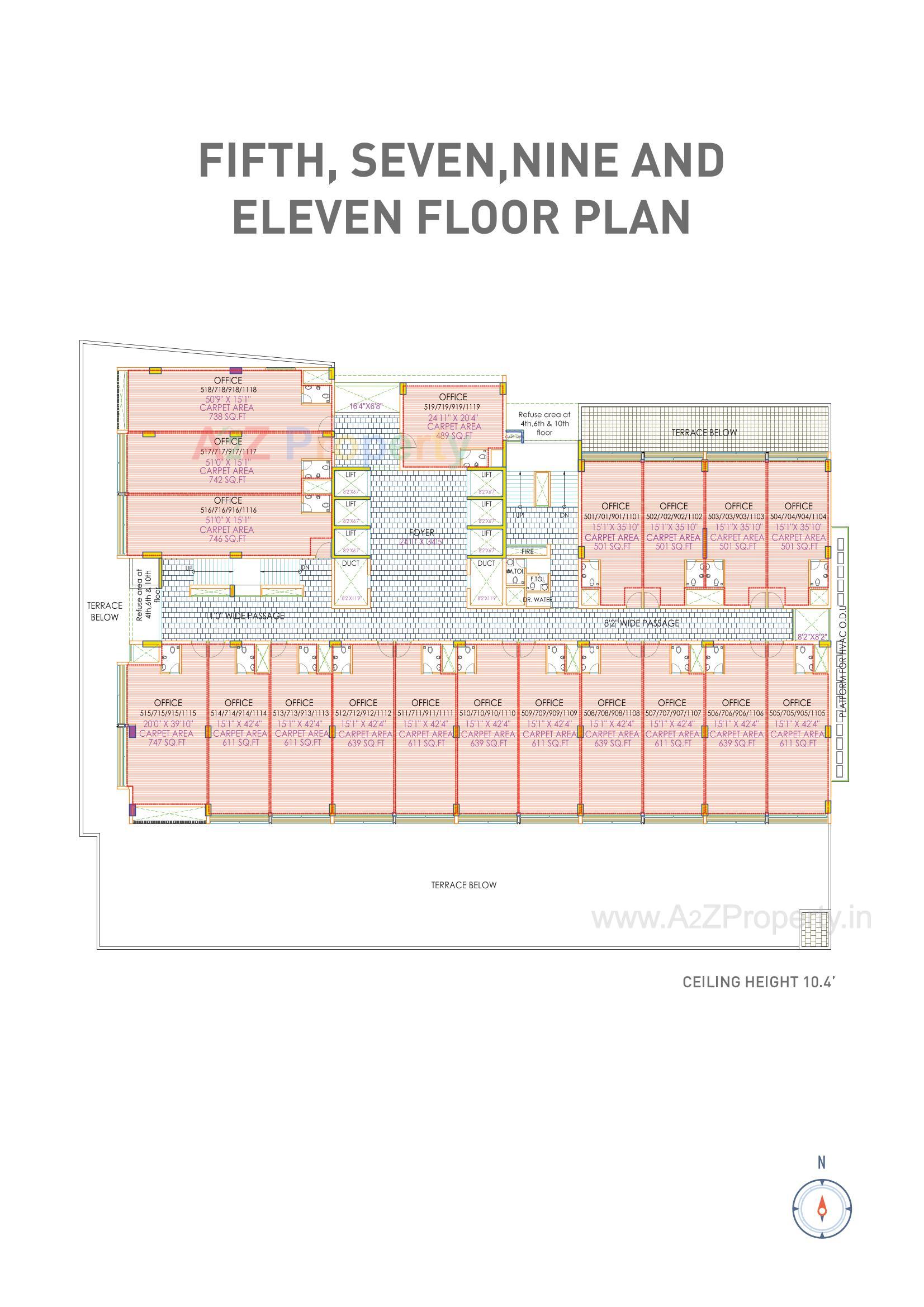 Layout of real estate project Anam located at Ambali, Ahmedabad, Gujarat