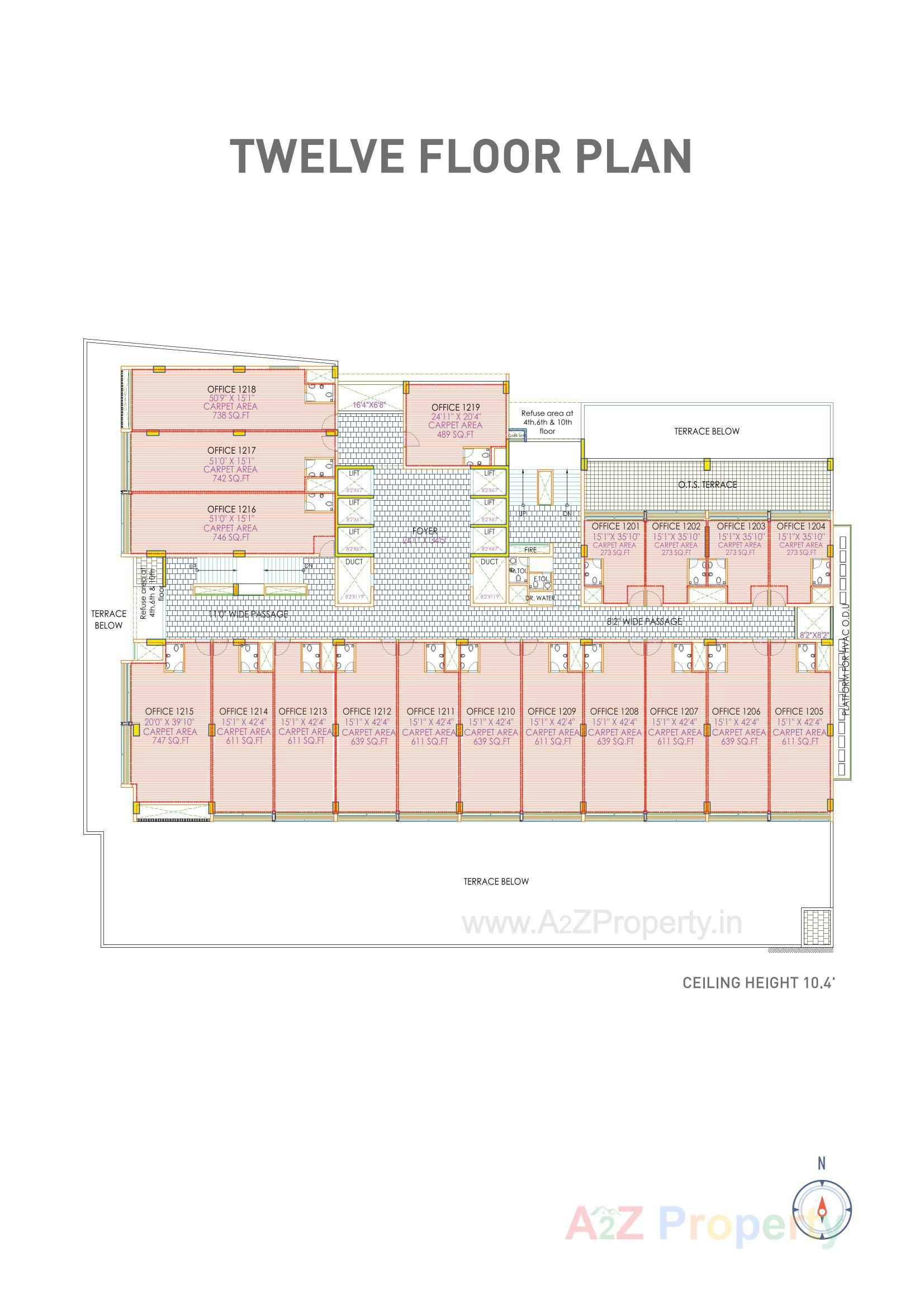 Layout of real estate project Anam located at Ambali, Ahmedabad, Gujarat